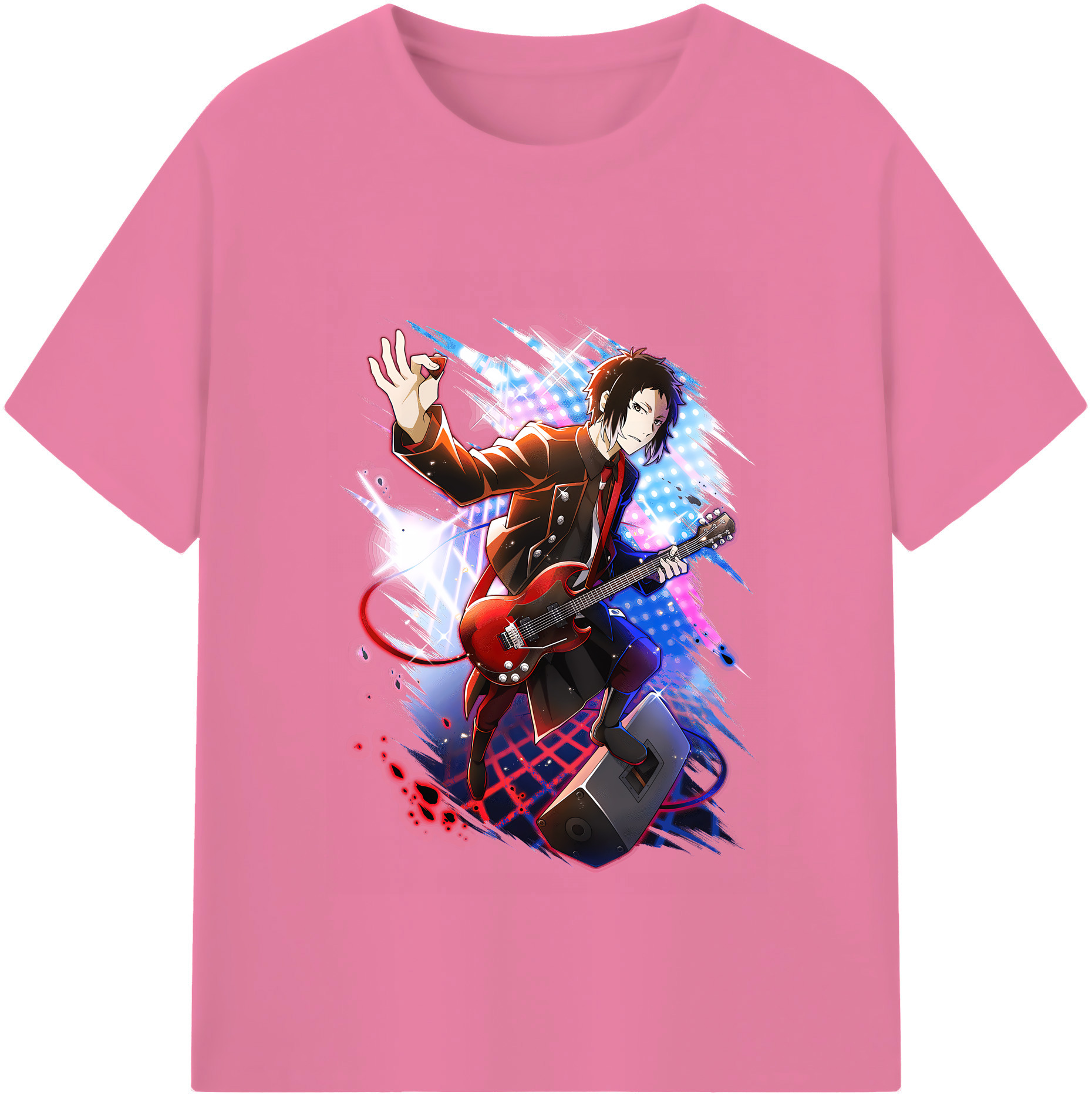 （画像用） 文豪ストレイドッグス Bungo Stray Dogs 綿100％半袖Tシャツ（フロントプリント）